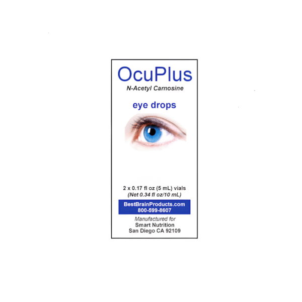 OcuPlus (N-acetyl Carnosine) eye drops 2 x 5ml tubes