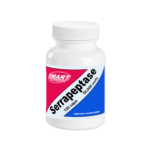 Smart Nutrition Serrapeptase, 50,000 units, 120 caps, bottle.