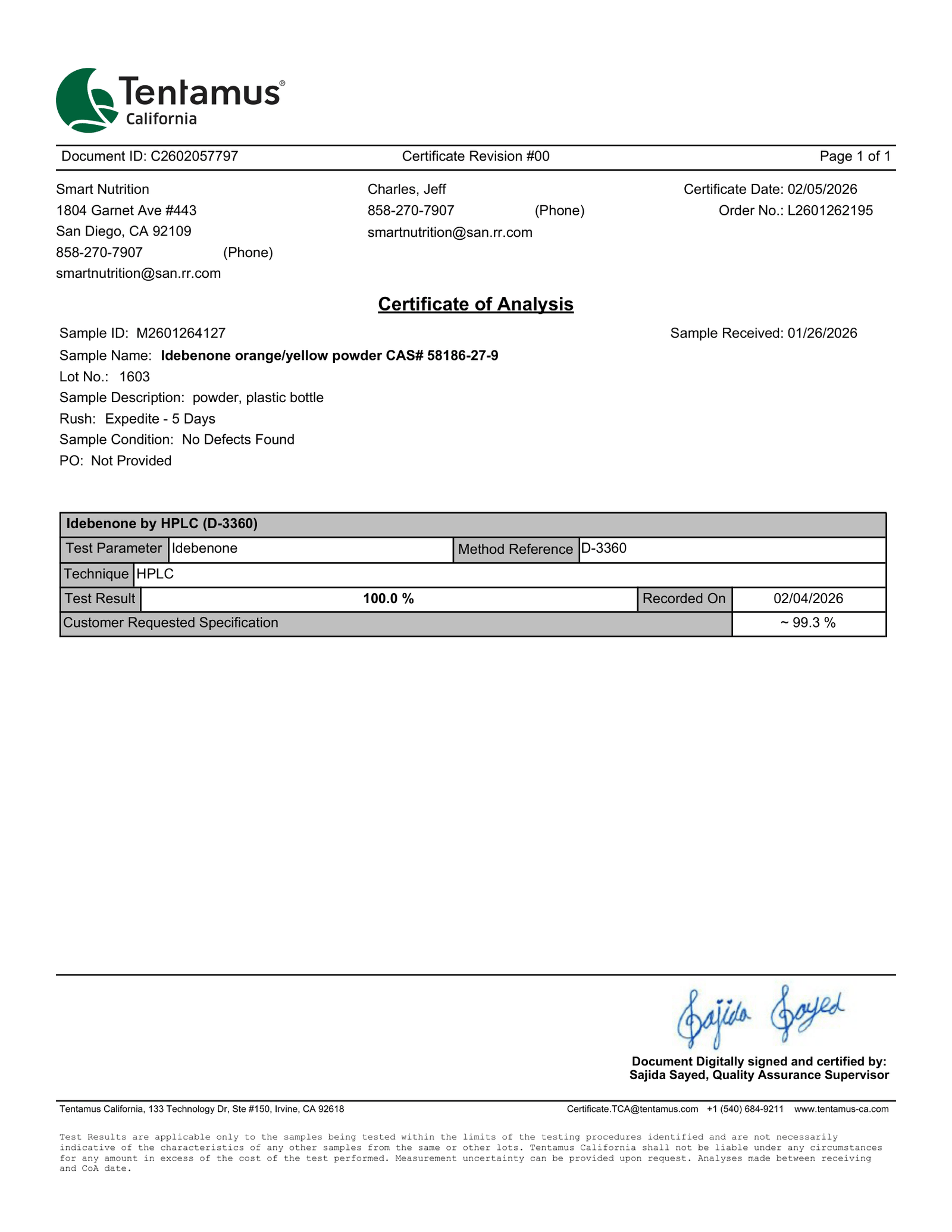 Idebenone 150 mg 30 caps - Image 3
